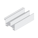 Marco Superior Ventana VC mosquitero. Espesor 1.27 mm Largo 5.85 mts. Acabado Lacado Blanco VC124