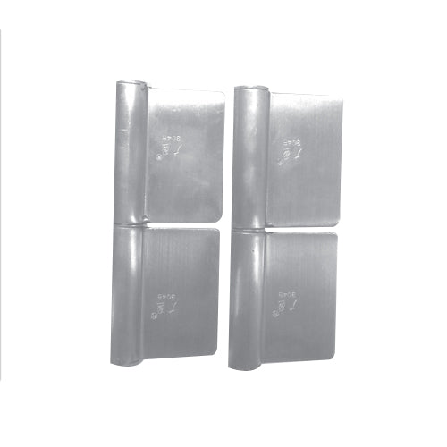 (par) bisagra con aleta en acero inoxidable. Medida 120 mm*5mm*2 mm.