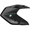 Placa de fijacion izquierda del frontal negra con calcomanias (RKG150)