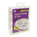 (90 piezas) Kit surtido de ganchos para techos y tornillos de ojo