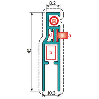 Serie Perimetral de 70 mm