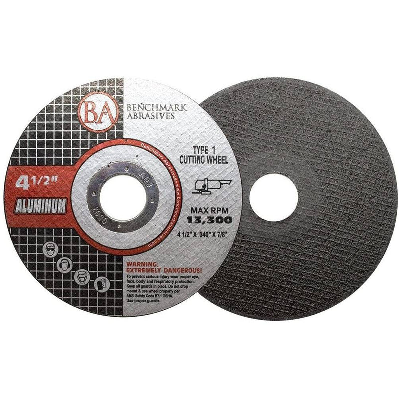 Disco De Corte De Aluminio 4.5" X 0.5" X 0.5" (1PZA)