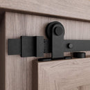 Kit de herrajes para puertas corredizas madera de montaje superior en forma de T  Puertas de granero