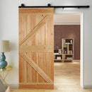 Kit de herrajes para puertas corredizas madera de montaje superior en forma de T  Puertas de granero