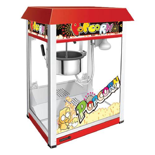 Maquina De Popcorn 8 Onzas. Electrica 110/60Htz. 1.3 Kw 56*42*74 Cm.(1 Año) Millo Palomita Cotufa