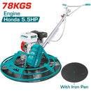 Llana Helicoptero Para Concreto, Motor Hondagx160 4.0Kw(5.5HP)78Kgs.. Num. De Cuchillas(8Meses)