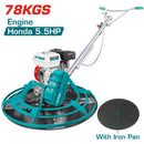 Llana Helicoptero Para Concreto, Motor Hondagx160 4.0Kw(5.5HP)78Kgs.. Num. De Cuchillas(8Meses)