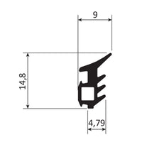 Serie Perimetral Abatible de 45 mm