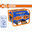 Generador a Gasolina 3000W 110-120V Frec. nominal: 60Hz  Veloc. 3600rpm Motor: 4 tiempos. (encendido con llave)