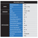 Motosoldador gasolina BIG BOY 190 amp 110/220 60htz generador a gasolina