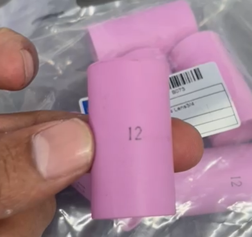 Ceramicas antorcha tiG de diametro ancho  No.12, 3/4 WP17/18/26  ( se vende por unidad)