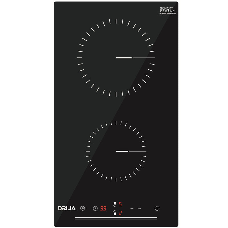 Estufa empotrable eléctrica vitrocerámica Berlin 30.