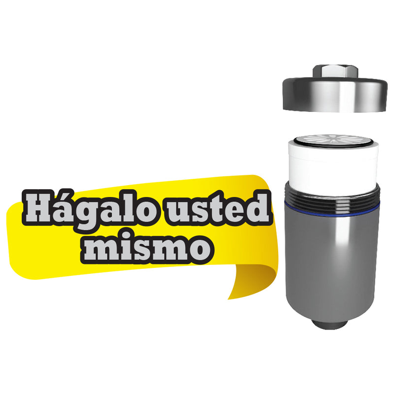 Filtro agua para ducha cuida de la caida del cabello y la resequedad en la piel SF-02G