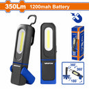 Linterna de Mano 350Lm. Batería 18650 de 1200mAh. Enfoque: 80Lm. IP62. Duración Luz Alta: 4 horas.