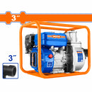 Bomba de agua a Gasolina 7.0 HP 3". Flujo máx: 1000L. Depósito de combustible: 3.6 L.