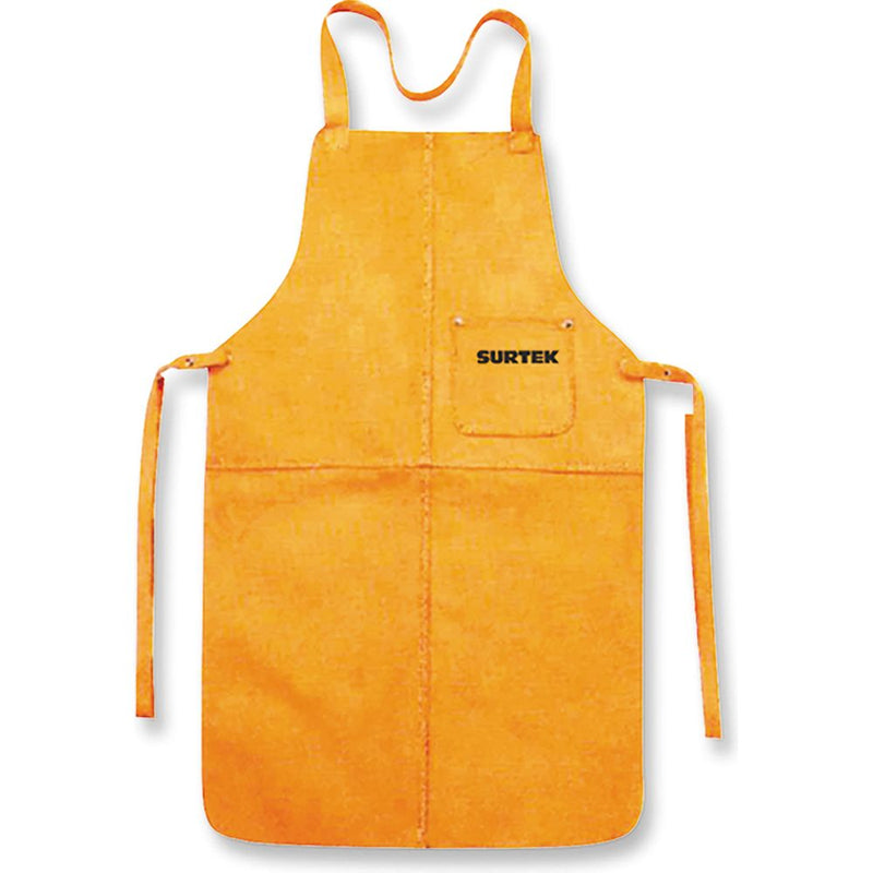 Delantal de cuero sencillo para soldar