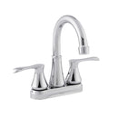 Llave mezcladora ecológica de 4" para lavamanos tipo bar con cubierta y manerales