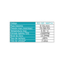 Filtro repuesto RO para Crystal 75 cambiar cada 2 años . Membrana de ósmosis inversa