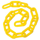 Cadena plástica 6 mm x 1/4" 25 mt 40 kg blanca Foy