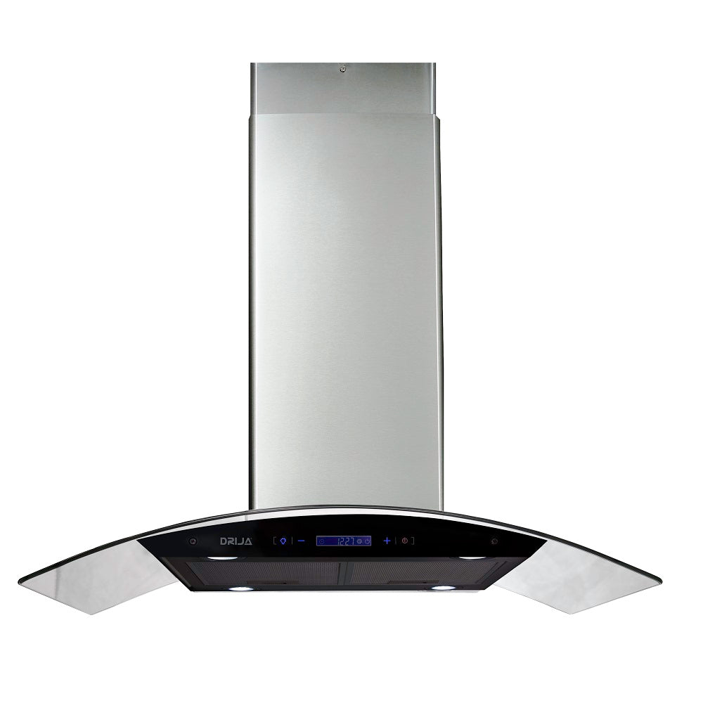 Extractor de grasa Prisma Isla Touch 90. Color Inox.