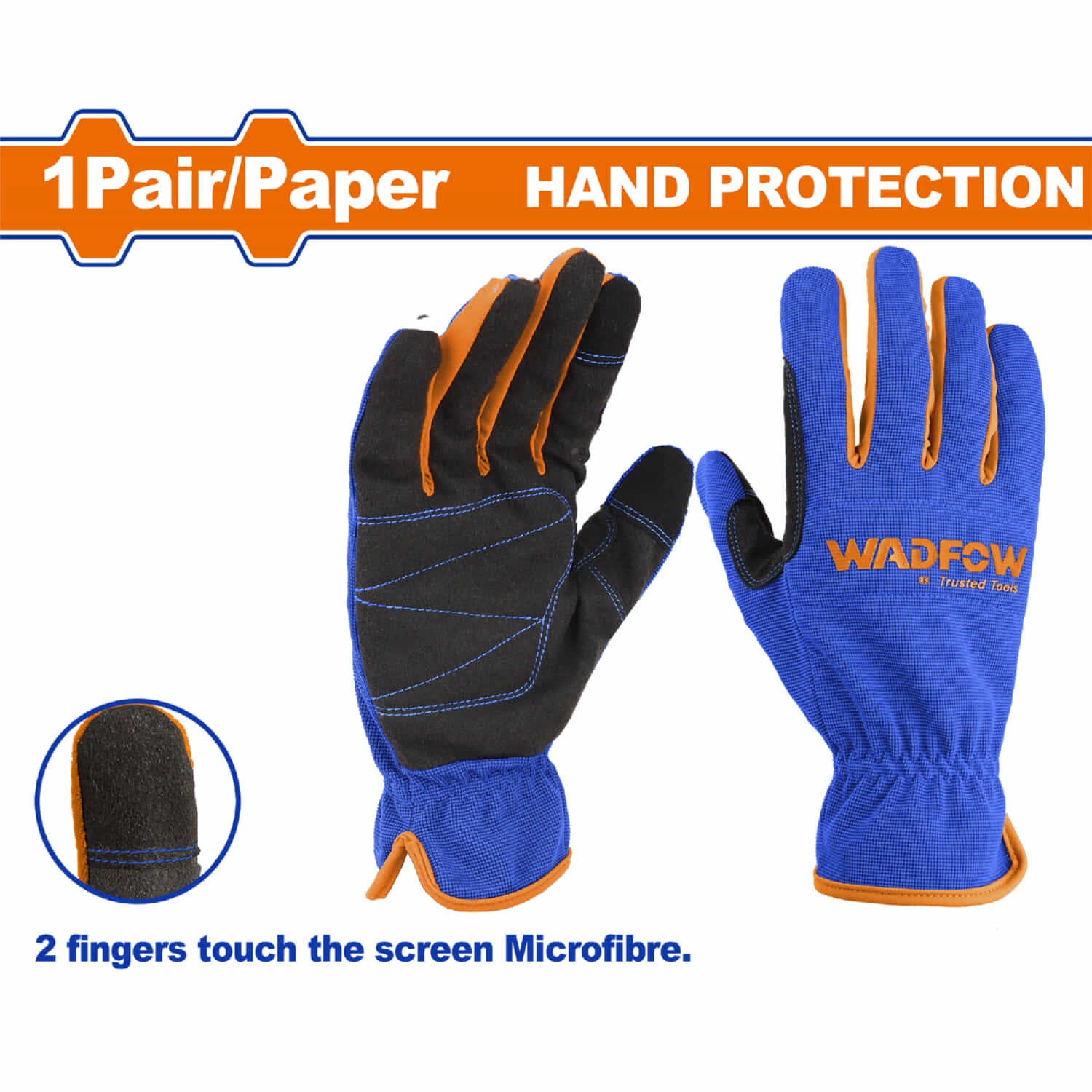 Guantes para mecánicos con almohadilla de esponja. Tamaño XL. Se vende un par.