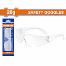 Lentes de seguridad. Ajuste al rostro, ligero y cómodo. Material:PC Alta transparencia. Gafas