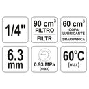 Regulador De Presion Con Lubricante, Manometro Y Filtro De Aire