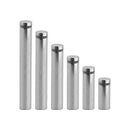 Pernos de acero inox. 25mmx19mm. Brillantes.