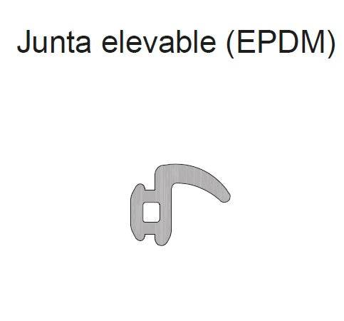 Junta EPDM De Estanqueidad Para Serie Elevable Europa. Color Negro