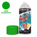 Pintura aerosol en Spray Verde Fluorescente 280ml. Interiores y exteriores alta calidad