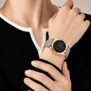 Naviforce Reloj Digital Gris con Detalles Rose Gold y Correa de Silicona, Diámetro de 36 mm, Cristal Mineral Endurecido y Resistencia al Agua 3 ATM.