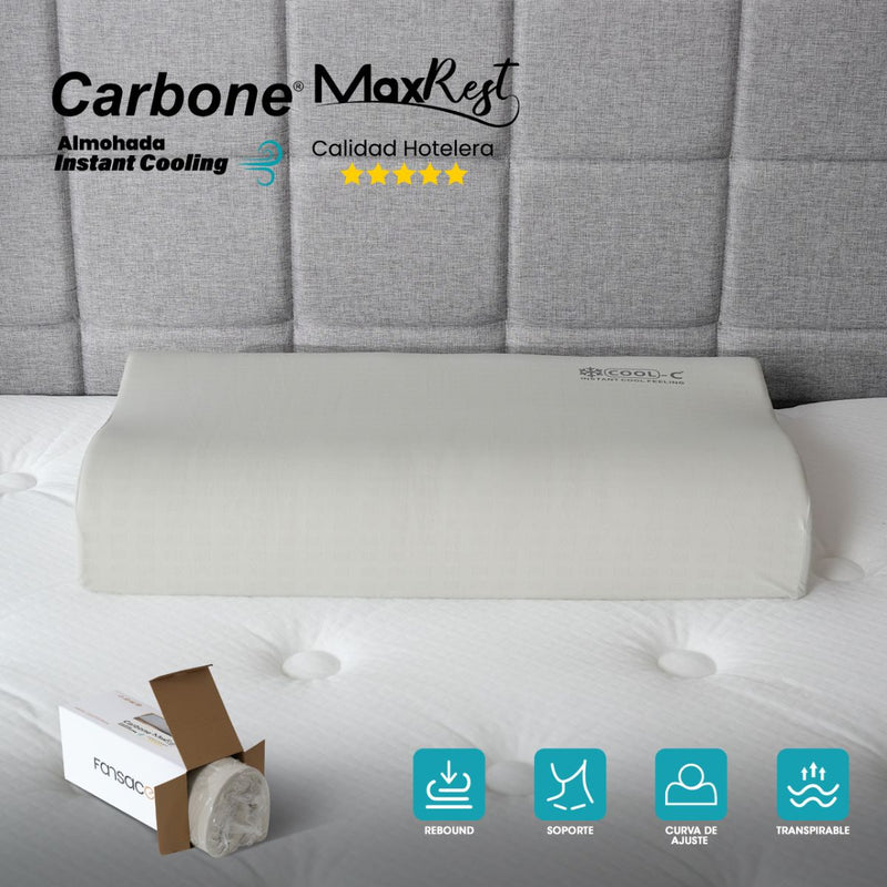 Almohada 5 estrellas Tela instant cooling 60*35*8-10cm