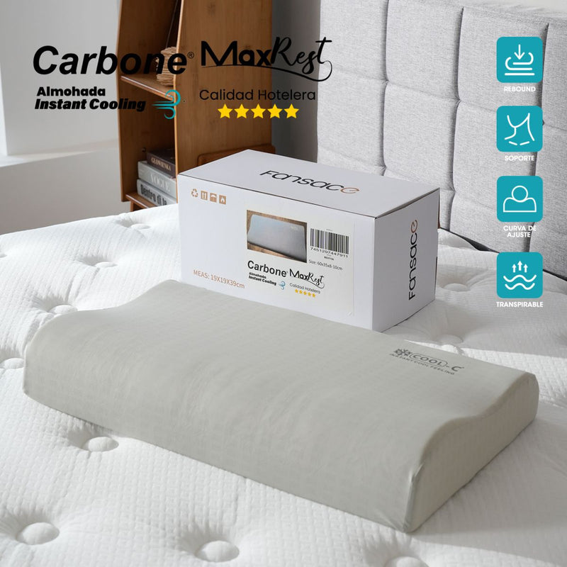 Almohada 5 estrellas Tela instant cooling 60*35*8-10cm