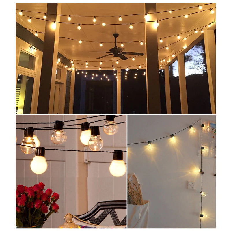 Guirnalda de Luz decorativa, 5 Mts 20 Bombillos.