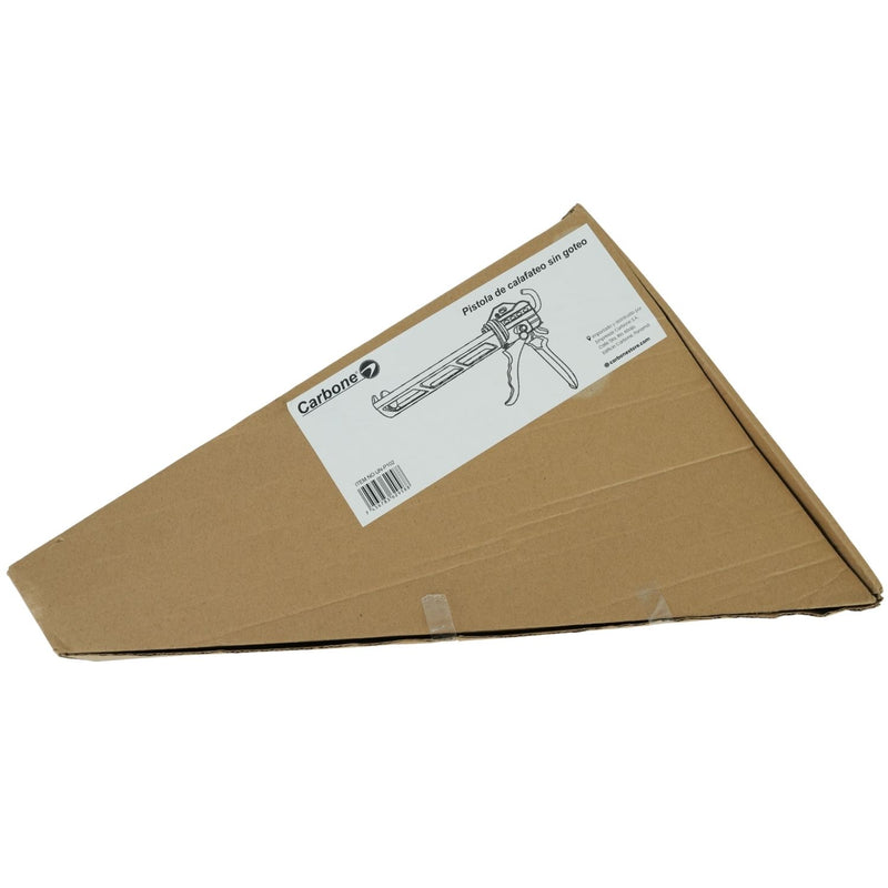 Pistola calafateadora 9” aluminio y acero relación empuje 18:1 alta presión ahorro esfuerzo