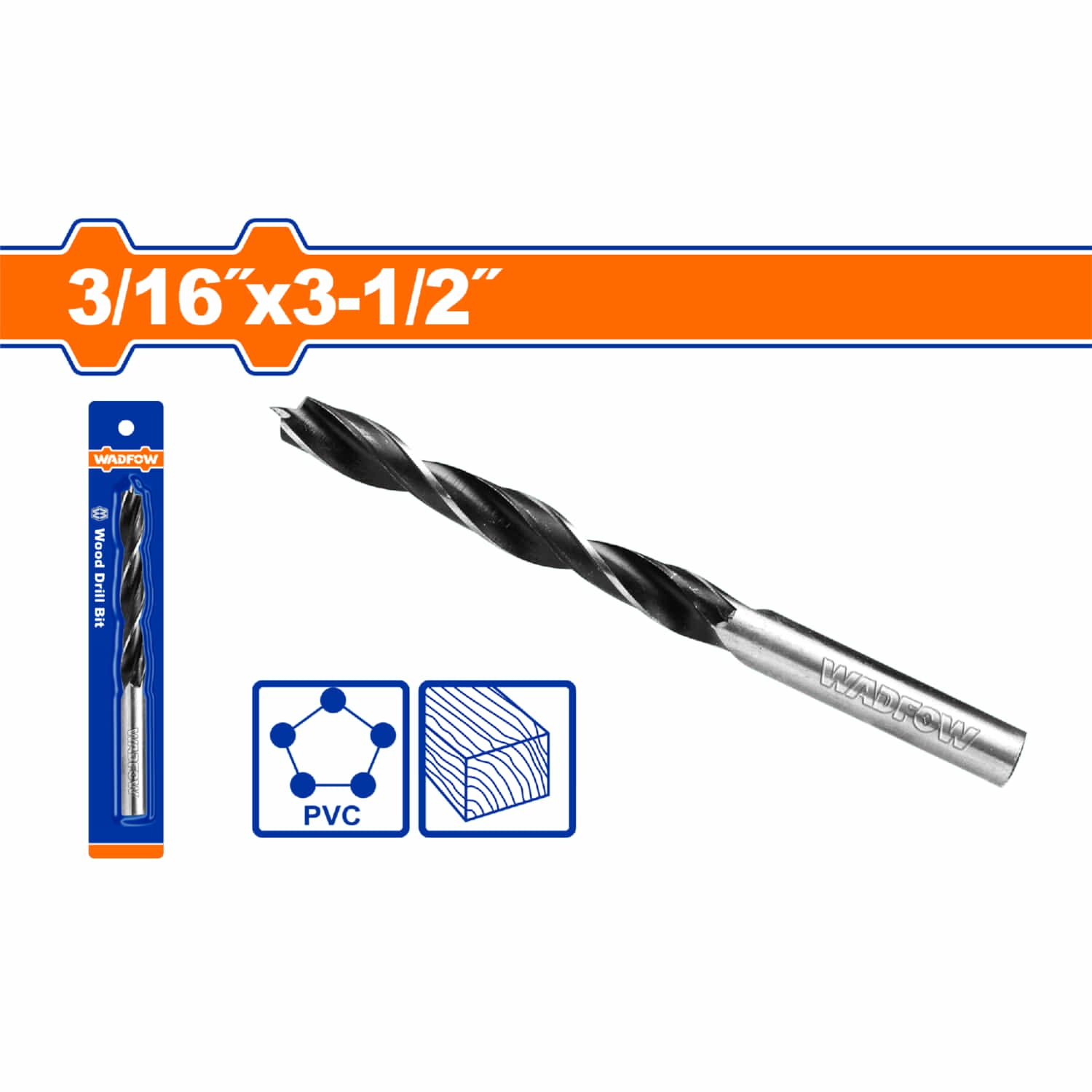 Brocas para madera tipo gusano.