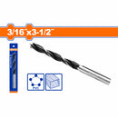 Broca para madera tipo gusano 3/16"×3-1/2"