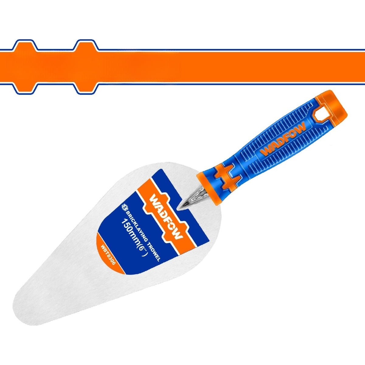 Palustres de Albañil con mango de plástico.