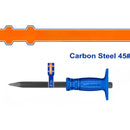 Cinceles de Hormigón. Tratamiento térmico. Acero al carbono. Mango Ergonómico.