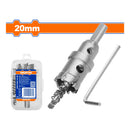 Broca sacabocado TCT 20mm para acero inoxidable con punta de carburo. Taladro de corona.