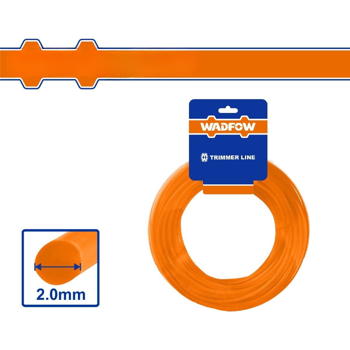 Hilos de Nylon Circular Para Desmalezadora (Guira)