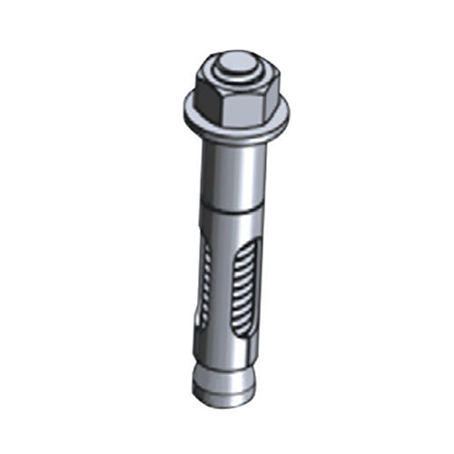 (caja 25) taco expansivo con camisa 1/2 x 2-1/4 galvanizado.