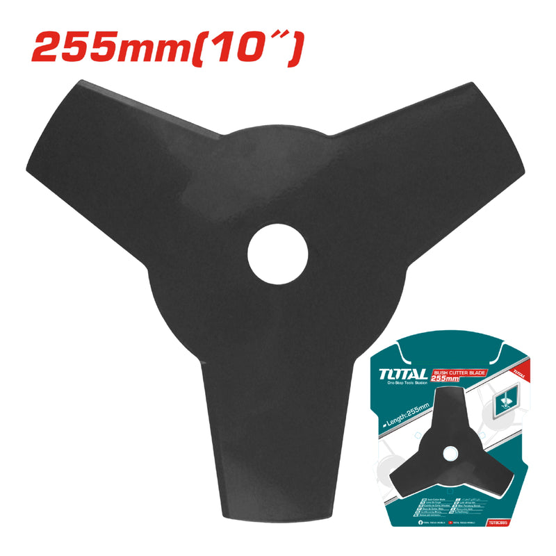 Cuchilla de corte desmalezadora 255 mm (10") 3 dientes