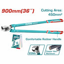 Cizalla 36" para cortar cables cuchillas de 65Mn.