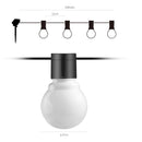 Guirnalda de Luz decorativa, carga panel solar. 5 Mts 20 Bombillos.