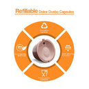 Cápsula de Café DOLCE GUSTO reutilizables de plástico. (1 Unid.)