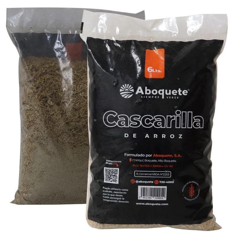 Cascarilla de Arroz Aboquete, 6L