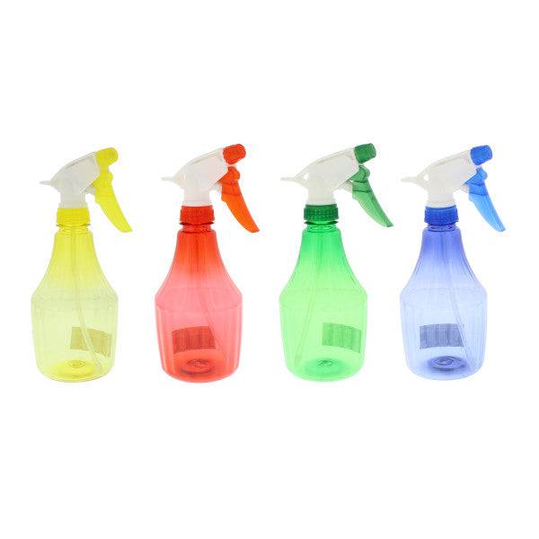 (1 Pza) Botella Atomizador Spray De 16 Oz. (Color Variado)