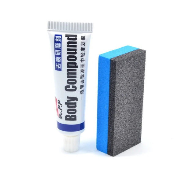 Pasta para pulir removedor de rayas en autos. 15gr