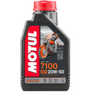 ACEITE LUBRICANTE 7100 4T 20W50 FULL SINTETICO MOTUL 1L API SL/SJ/SH/SG/SN/SM